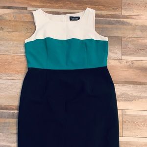 Evan Picone Black Label Sheath Work/Office dress